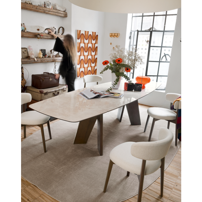 Table tonneau Victor CB48678-S par Connubia