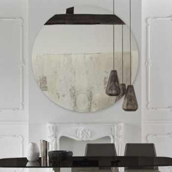 Miroir rond Tondo par Bontempi