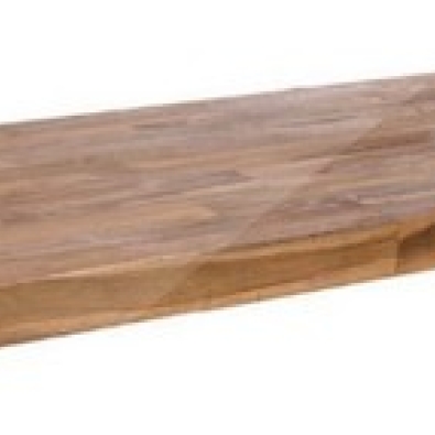 Dessus Cipì Natura en teck massif récupéré et traité