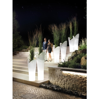 Cache-pot lumineux Assia de Lyxo